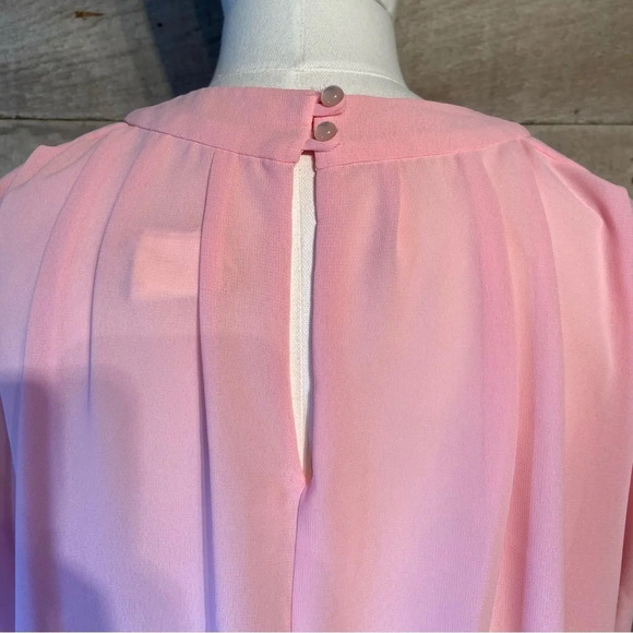 Vintage‎ Algo  women’s pink dress in size 7 - Picture 6 of 13